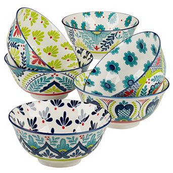 Certified International 6 pc Talavera All Purpose Bowl Set