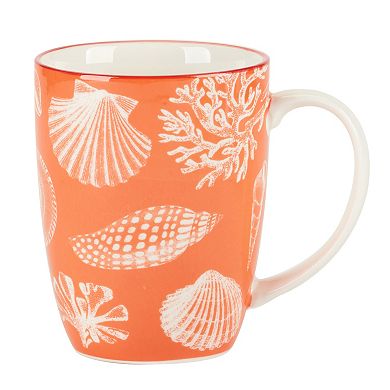 Certified International Seaside Mugs 6-piece Set