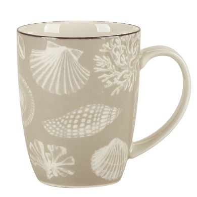 Certified International Seaside Mugs 6-piece Set