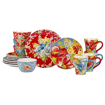 Certified International Blossom Dinnerware 16 pc Set