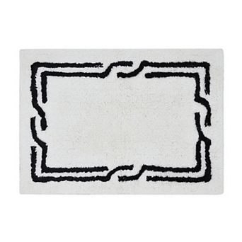VCNY Home Cotton Viscose Bathroom Rug
