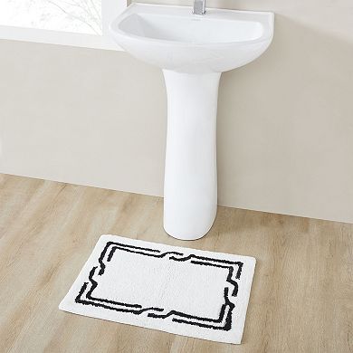 VCNY Home Cotton Viscose Bathroom Rug