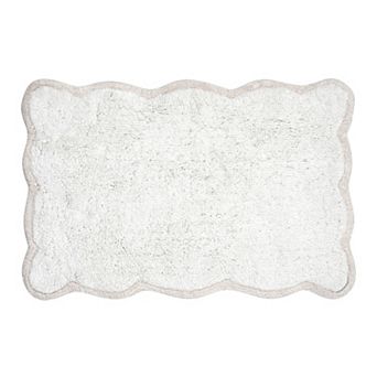 VCNY Home Scallop Cotton Bath Rug