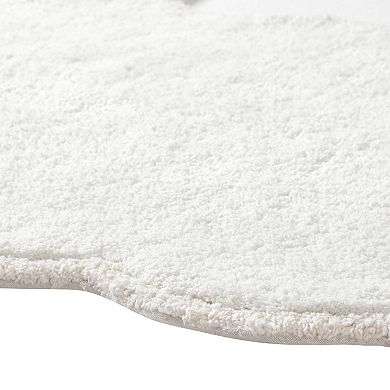 VCNY Home Scallop Cotton Bath Rug