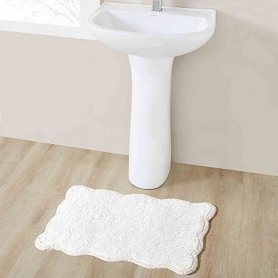 VCNY Home Scallop Cotton Bath Rug