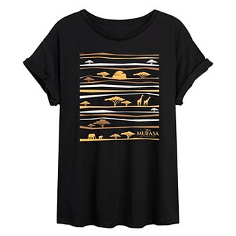 Disney's Mufasa: The Lion King Juniors' Savannah Oversized Tee