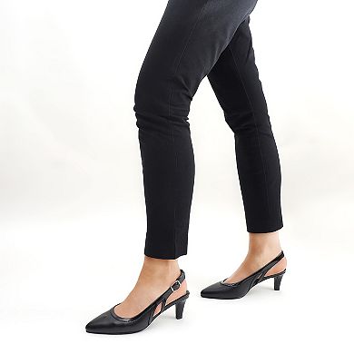 Easy Street Women's Glisten Slingback Pumps