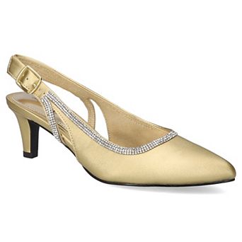 Easy Street Women's Glisten Slingback Pumps