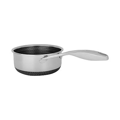 Livwell DiamondClad 1.5-Quart Hybrid Nonstick Stainless Steel Saucepan and Lid