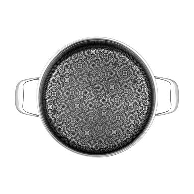 Livwell DiamondClad 5-Quart Hybrid Nonstick Stainless Steel Saute Pan and Lid