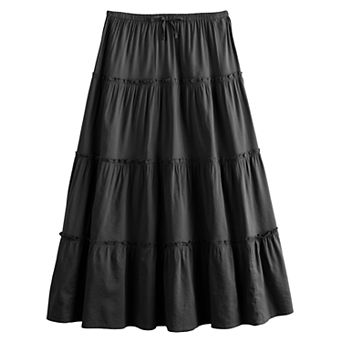 Girls 6-20 SO® Tiered Maxi Skirt in Regular & Plus Sizes