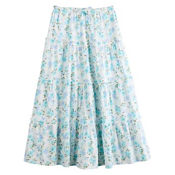 Girls 6-20 SO® Tiered Maxi Skirt in Regular & Plus Sizes