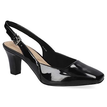 Easy Street Ritsa Women's Square Toe Slingback Pumps