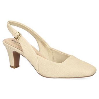 Easy Street Ritsa Women's Square Toe Slingback Pumps