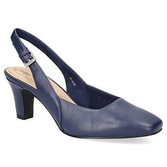 Easy Street Ritsa Women's Square Toe Slingback Pumps