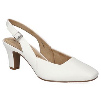 Easy Street Ritsa Women's Square Toe Slingback Pumps