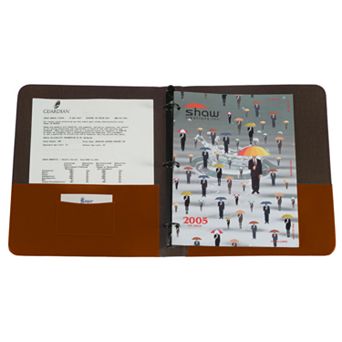 Royce Leather 1 in Ring Binder