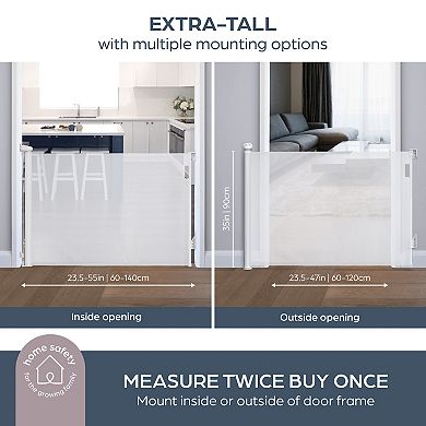 Dreambaby Glide ‘N Hide Extra Tall Retractable Baby Gate