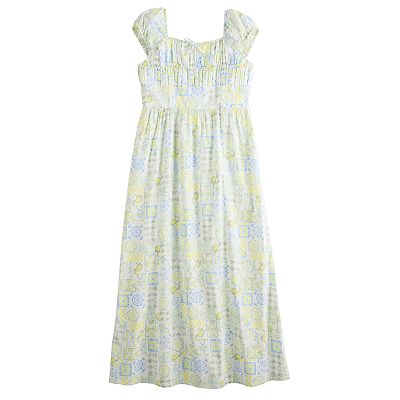 Girls 6-20 SO Cap Sleeve Maxi Dress in Regular & Plus Size