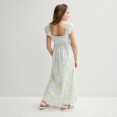 Girls 6-20 SO® Cap Sleeve Maxi Dress in Regular & Plus Size