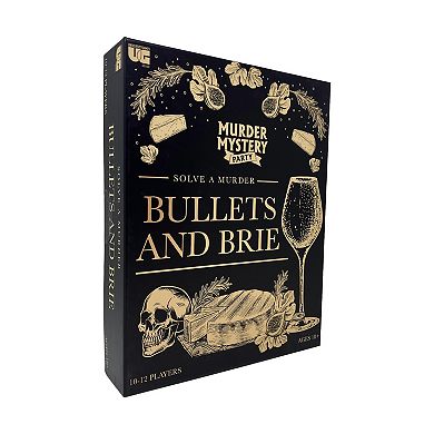 University Games Bullets and Brie Murder Mystery Party