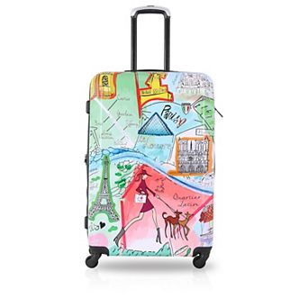 TUCCI Italy Paris Design 20 in Hardside Spinner Carry-On Luggage