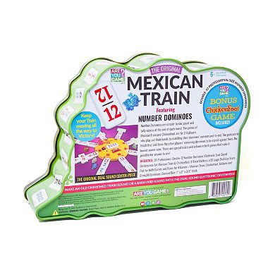 AREYOUGAMECOM The Original Mexican Train Featuring Number Dominoes