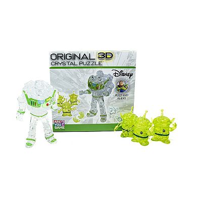 AREYOUGAMECOM 3D 95-Piece Disney Buzz and Alien Crystal Puzzle