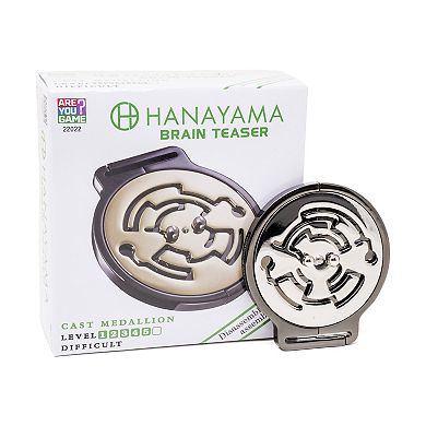AREYOUGAMECOM Hanayama Level 5 Medallion Cast Puzzle