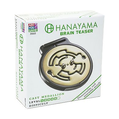 AREYOUGAMECOM Hanayama Level 5 Medallion Cast Puzzle