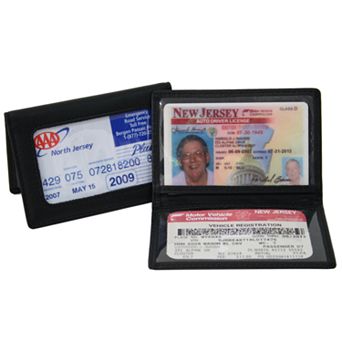 Royce Leather Tri-View ID Holder