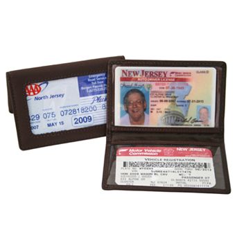 Royce Leather Tri-View ID Holder