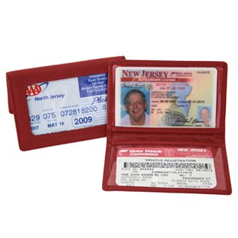 Royce Leather Tri-View ID Holder