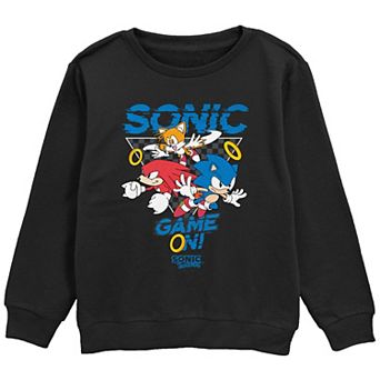 Boys 8-20 Sonic The Hedgehog Game On Graphic Fleece
