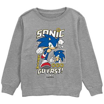 Boys 8-20 Sonic The Hedgehog Go Fast Graphic Fleece