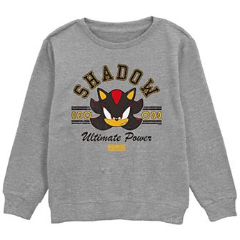 Boys 8-20 Sonic The Hedgehog Shadow Ultimate Power Graphic Fleece