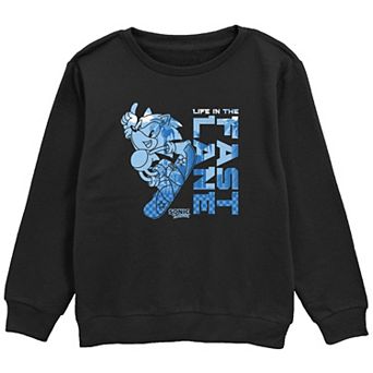 Boys 8-20 Sonic The Hedgehog Life In The Fast Lane Graphic Fleece