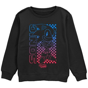 Boys 8-20 Sonic The Hedgehog Gradient Poster Graphic Fleece