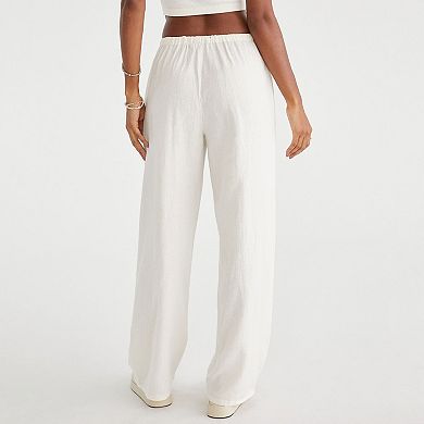 Juniors' Aeropostale Easy Linen Pants