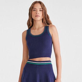 Juniors' Aeropostale Scoopneck Sweater Tank Top