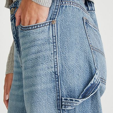 Juniors' Aeropostale Low-Rise Baggy Wide Leg Carpenter Jeans