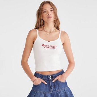 Juniors' Aeropostale Graphic Tank Top