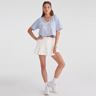 Juniors' Aeropostale Cropped Boyfriend Tee
