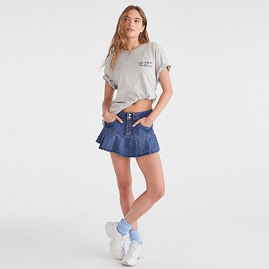 Juniors' Aeropostale Oversized Graphic Boyfriend Tee
