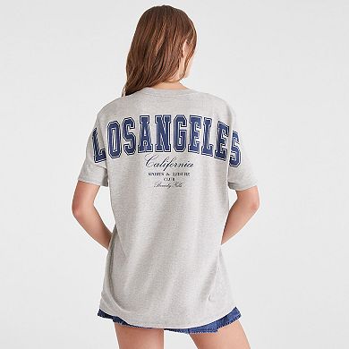 Juniors' Aeropostale Oversized Graphic Boyfriend Tee
