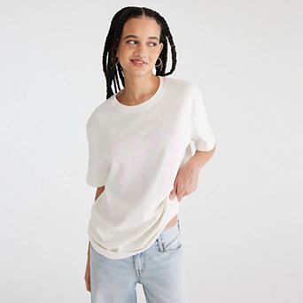Juniors' Aeropostale Oversized Graphic Boyfriend Tee