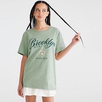 Juniors' Aeropostale Oversized Graphic Boyfriend Tee