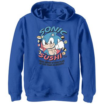 Boys 8-20 Sonic The Hedgehog Sonic Sushi Graphic Hoodie