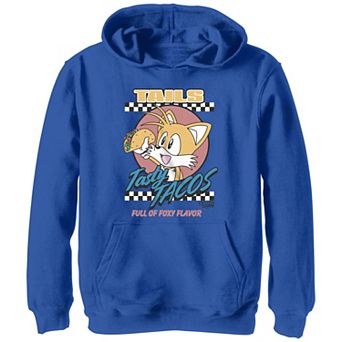 Boys 8-20 Sonic The Hedgehog Tails Tasty Tacos Graphic Hoodie