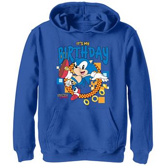 Boys 8-20 Sonic The Hedgehog It's My Birthday Graphic Hoodie